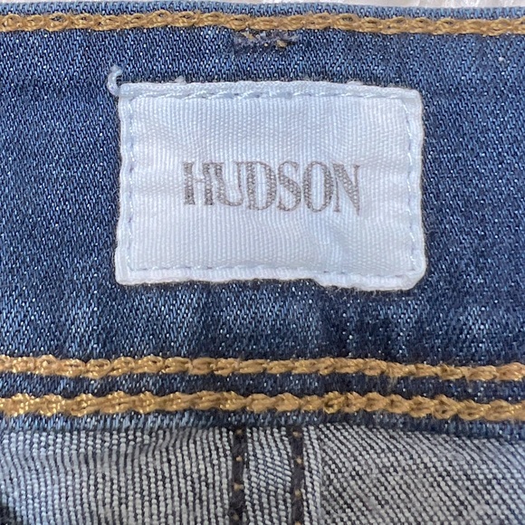 HUDSON || Cuffed Denim Shorts SZ 24 - Picture 4 of 4